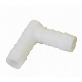 L-spojka PVC na hadicu 10 mm